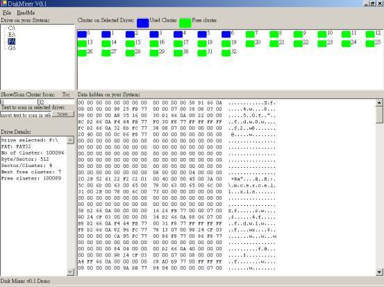 Disk Miner Screenshot